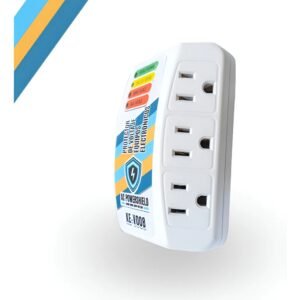 AC PowerShield Regulador de Voltaje 3 Tomas – Protección Contra Picos de Energía