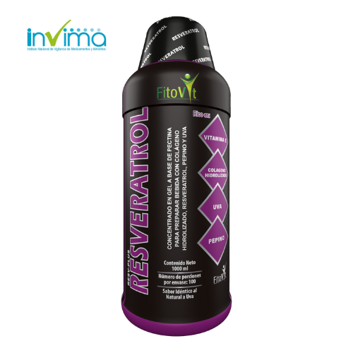 Resveratrol Plus Fitovit x1000 ml Antioxidante Premium