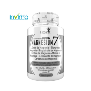 Magnesium 7 Fitovit x60 Tabletas Masticables – Complejo de 7 Magnesios Premium