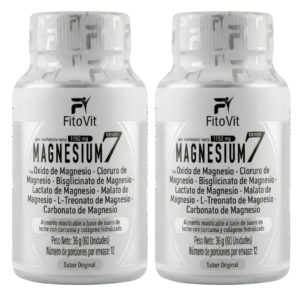Combo 2 Unidades Magnesium7 x60 Tabletas Masticables