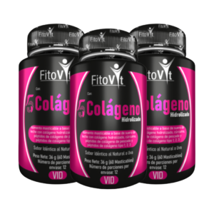 Combo 3 Unidades 5 Colágenos Fitovit x60 – Piel, Cabello, Uñas y Articulaciones
